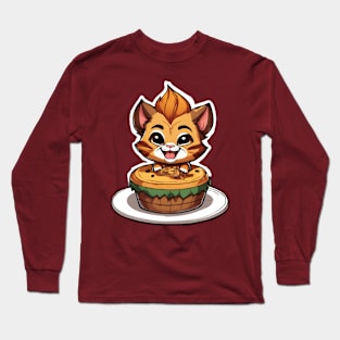 baby lion cake Long Sleeve T-Shirt